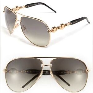 Gucci Sunglasses Aviator GG 4225/S
WLAE 63mm Gold Black